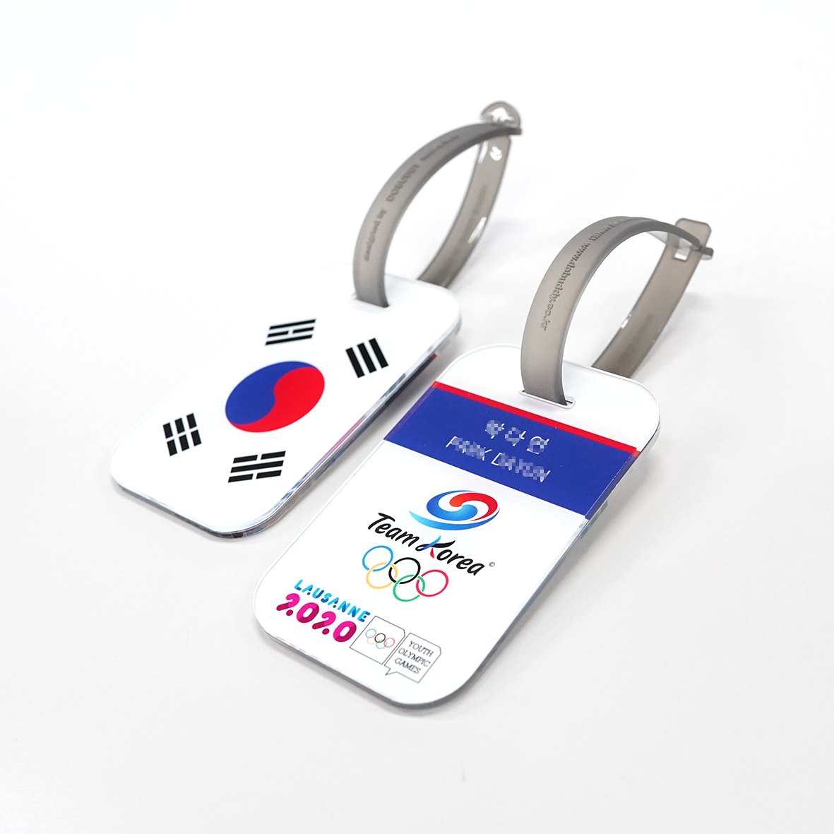 로잔 동계유스올림픽 네임택